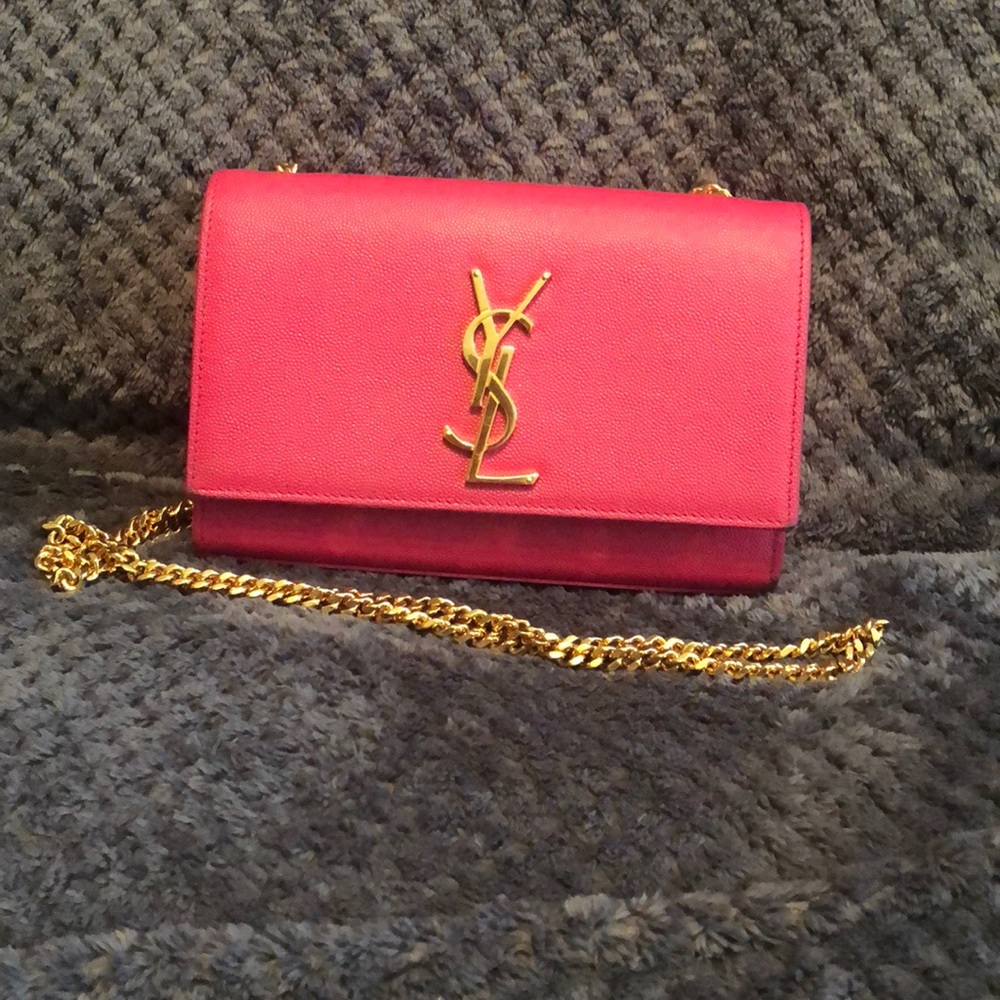 YSL Leather Chain KATE bag